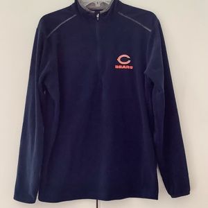 Chicago Bears Antigua Lightweight Fleece 1/4 Zip Shirt Medium